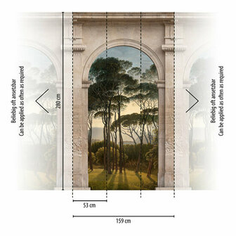 AS Creation The Wall Grijs - 38249-1 - 382491 - Grijs / Groen Behang