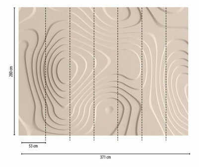 AS Creation The Wall Beige - 38292-1 / 382921 - Beige Behang