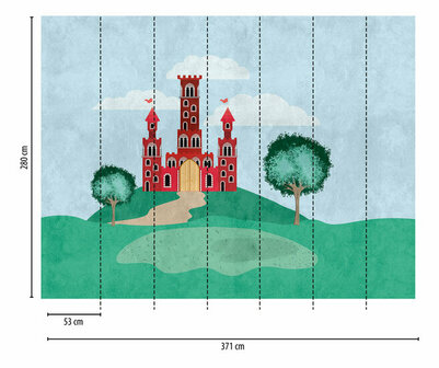 AS Creation The Wall Groen - 38299-1 - 382991 - Groen / Blauw Behang