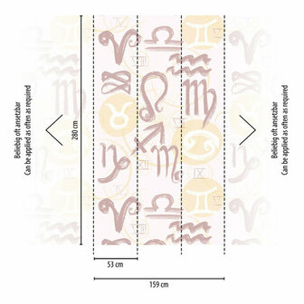 AS Creation The Wall Travel Styles Creme - 39199-1 - 391991 - Creme / Geel Behang