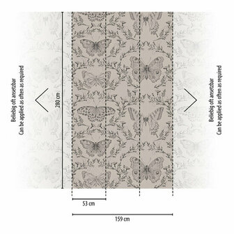 AS Creation The Wall Travel Styles Grijs - 39200-1 - 392001 - Grijs / Grijs beige Behang