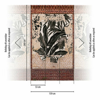 AS Creation The Wall Travel Styles Bruin - 39245-1 - 392451 - Bruin / Beige Behang