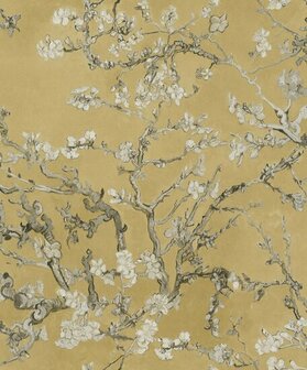 The Art of Van Gogh oker Behang