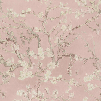 The Art of Van Gogh roze Behang