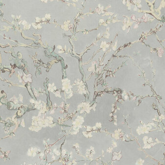 The Art of Van Gogh grijs Behang