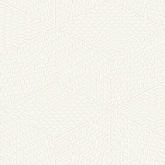 Dutch Wallcoverings Exclusive Threads TP422951 Wit Behang