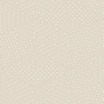 Dutch Wallcoverings Exclusive Threads TP422953 Creme Behang