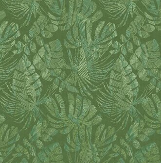 Dutch First Class Amazon River AR6607 Groen Behang