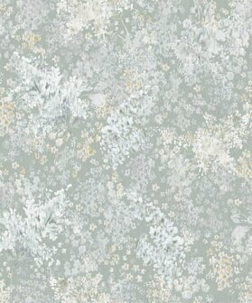 Noordwand Flora MB 47452 Grijs - Groen Behang