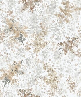 Noordwand Flora MB 47453 Grijs - Beige - Bruin Behang