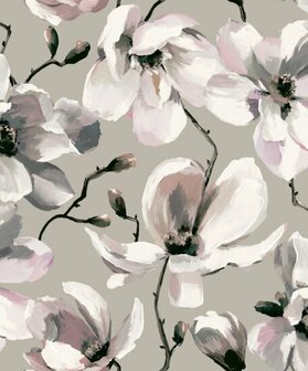Noordwand Flora MB 47466 Grijs Behang
