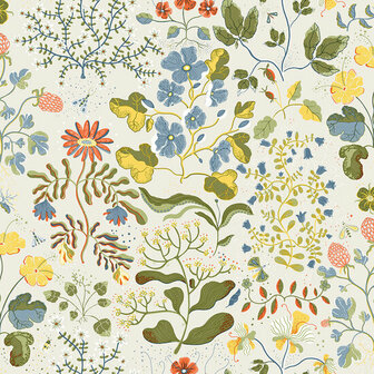 Dutch First Class Midbec F&auml;gring F22001 Beige - Groen Behang