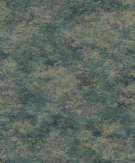 Dutch First Class Khalili 65901 Blauw - Groen Behang