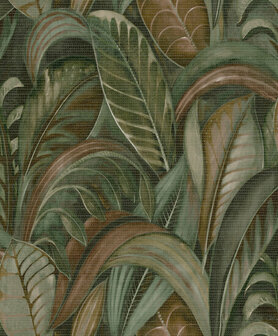 Dutch First Class Khalili 65940 Groen - Bruin Behang