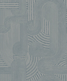 Dutch First Class Khalili 65950 Blauw Behang