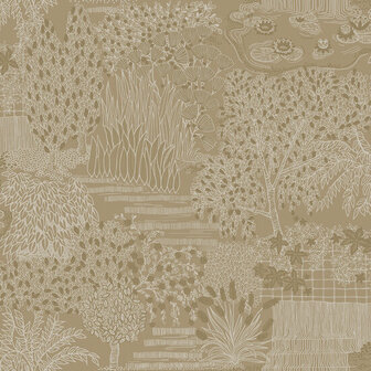 Dutch First Class Khalili 65962 Goud Behang