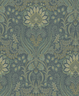 Dutch First Class Khalili 99411 Blauw Behang