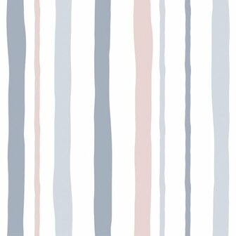 Noordwand Kids Walls Little Adventures 45833 Blauw - Roze Behang