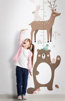 Noordwand Kids Walls Little Adventures 45874 Wit - Bruin Behang