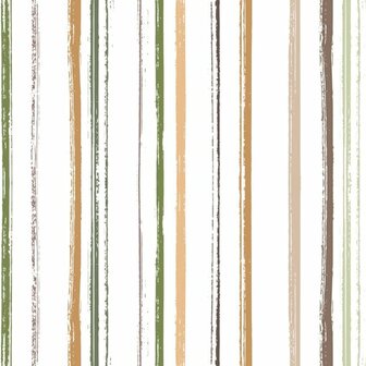 Noordwand Kids Walls Little Adventures 45883 Groen - Bruin Behang
