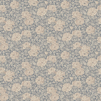 Dutch First Class Midbec Rosenlycka Blauw/beige FC43106 Behang