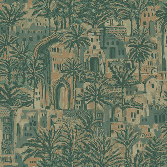 Dutch First Class Alchemy Green 65830 Behang