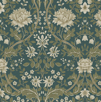 Dutch First Class British Heritage groen KT20104 Behang