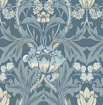 Dutch First Class British Heritage blauw KT20502 Behang