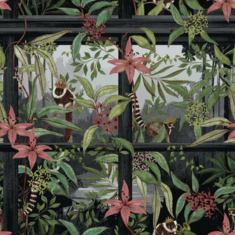 Dutch First Class Casading Gardens Charcoal 89091391 Behang