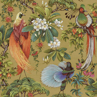 Dutch First Class Casading Gardens Ochre 89091402 Behang