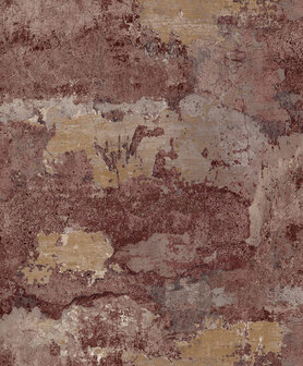 Dutch First Class Casading Gardens Burgundy 89091422 Behang