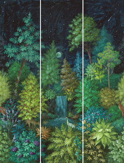 Dutch First Class Casading Gardens Mural 89099356 Behang