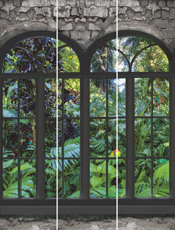 Dutch First Class Casading Gardens Mural 89099358 Behang