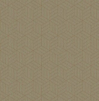 Dutch First Class Euphorie Beige/koper EF1003 Behang