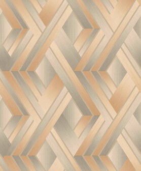 Dutch First Class Patagonia Beige/Orange FC36191 Behang