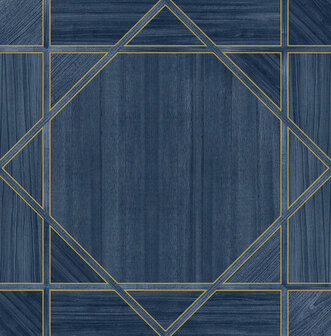 Dutch First Class Etre blauw ET601 Behang