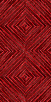Dutch First Class Reveries rood RV507 Behang