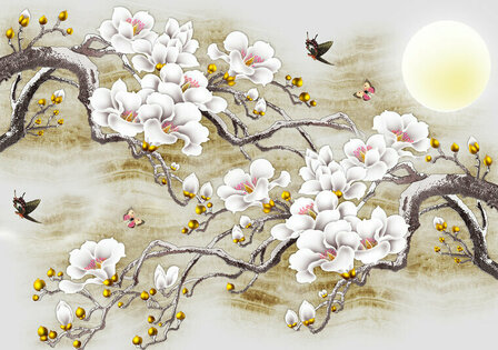 FBK Cherry Blossom Fotobehang 13287 Behang