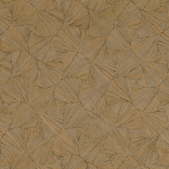 Casamance Archipel 75320814 - Geel Behang