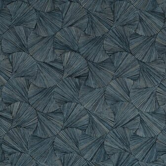Casamance Archipel 75321630 - Grijs / Zwart Behang