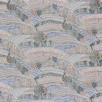 Casamance Blossom 74330297 - Beige Behang