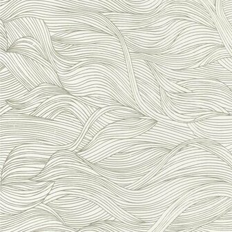 Casamance Blossom 74360110 - Wit Behang