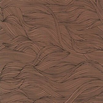 Casamance Blossom 74360518 - Rood Behang