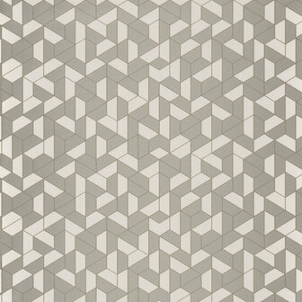Casamance Delta 74580102 - Wit Behang