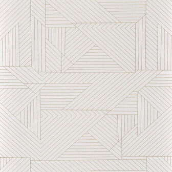Casamance Delta 74621630 - Wit Behang