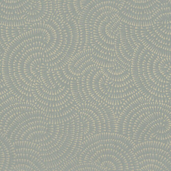 Casamance Ete Indien 75121942 - Groen Behang