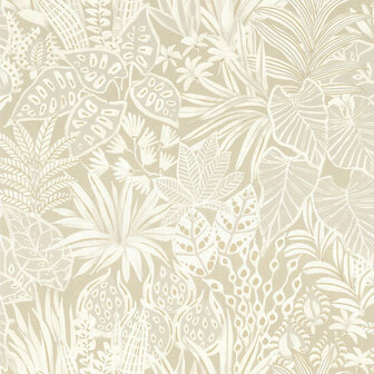Casamance Golfe Du Bengale 75950712 - Beige Behang