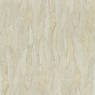 Casamance Golfe Du Bengale 75961018 - Grijs / Beige Behang