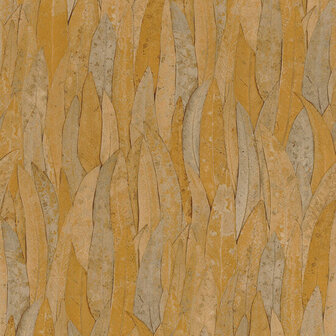 Casamance Golfe Du Bengale 75963364 - Geel Behang
