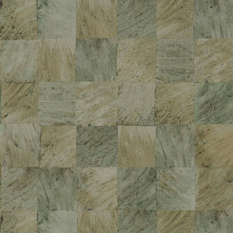 Casamance Karabane 75173368 - Groen Behang